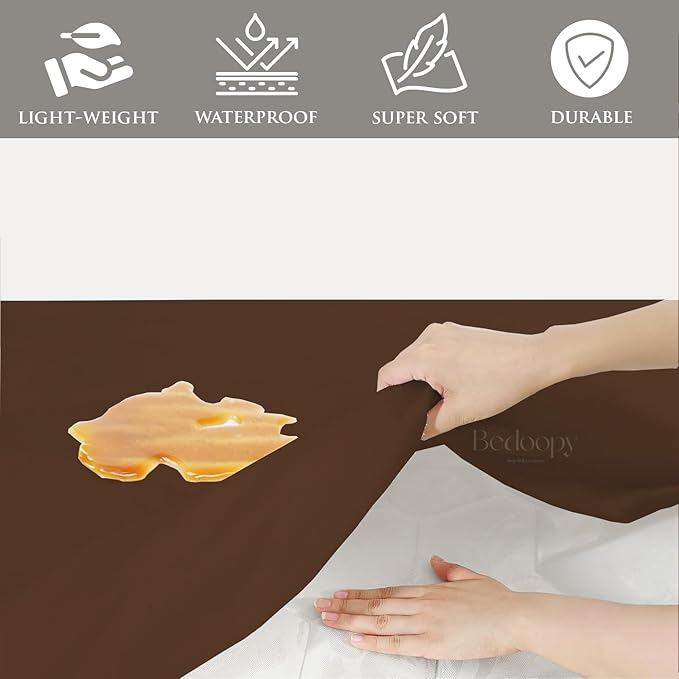 24X72 Cot Bed Waterproof Mattress Protector Pad Cover RV Bunk & Truck Sleeper Soft Terry Cotton Chocolate Luxury RV Mattress Protector 6" Inch Deep Pocket Easy Care