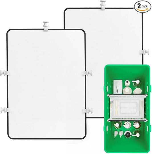 2PCS Divider Tray for Bogg Bags - Organize & Divide Space with Bogg Bag Accessories Inserts (Black) by Unknown