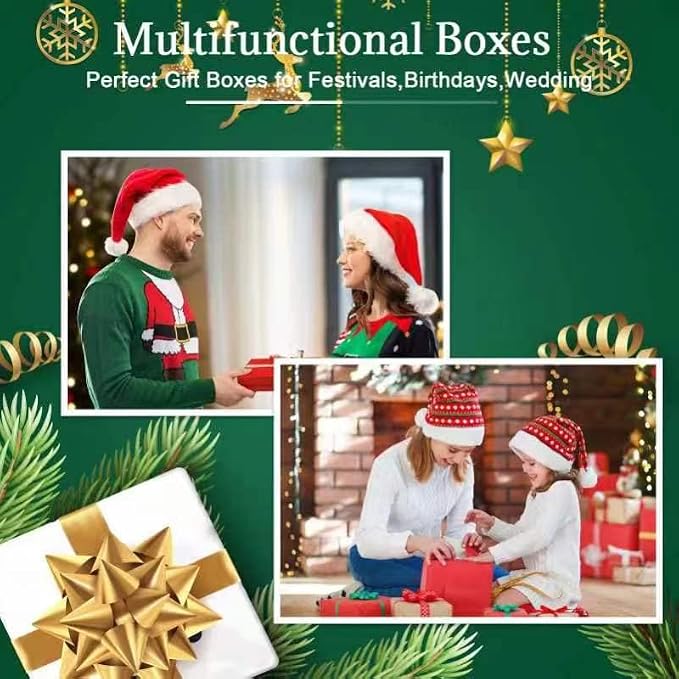 Cardboard Jewelry White Gift Boxes 20 Pack3.5×3.5×1 inches, its apply to displaying necklaces, rings, bracelets, earrings - Image 6
