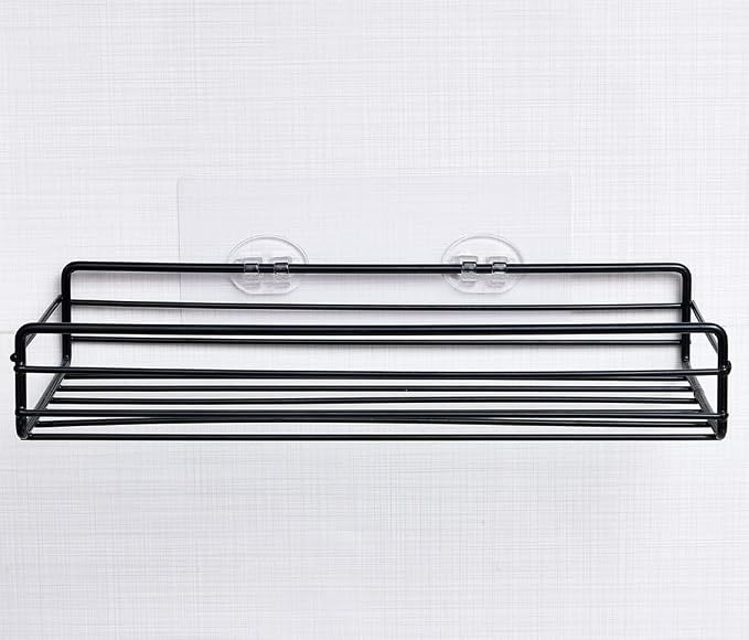 4pcs Shower Caddy Replacement Shelves Adhesive Strip Pad Organizer Sticker Bathroom Heavy Duty Strong Sticky Wall Nail Free Transparent - Image 6