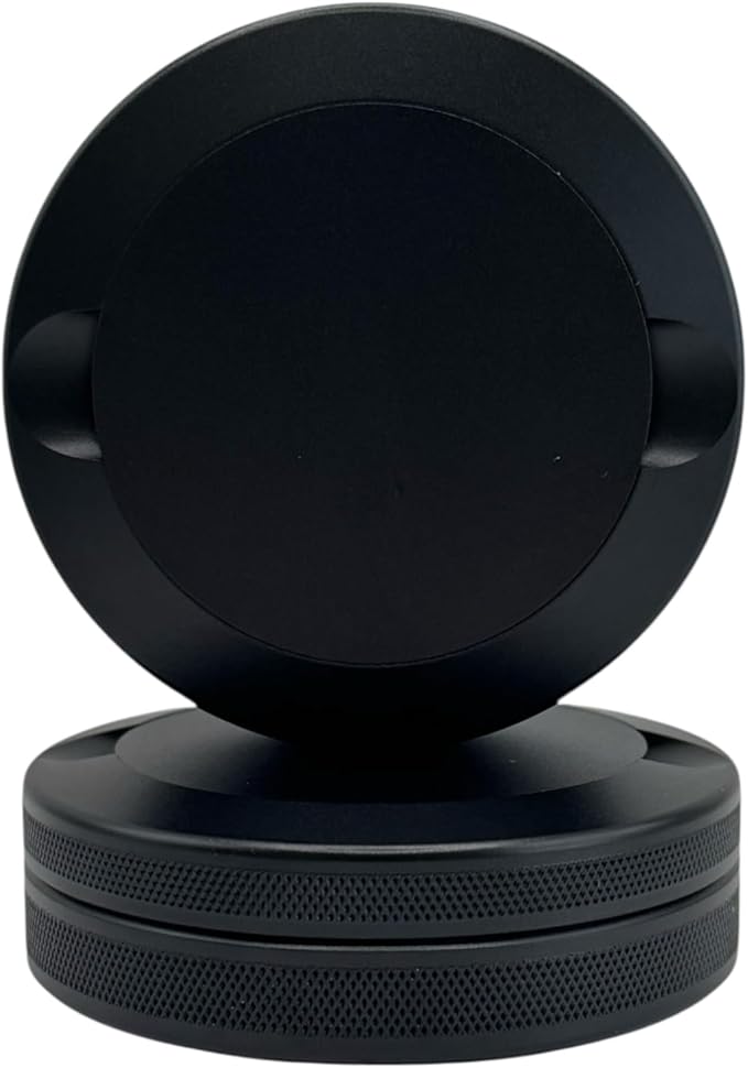 3.0 | Metal Container for Zyn, Premium Aluminum Can & Rugged Pouch Holder | Extra Capacity, Knurled Grip & Used Pouch Storage | EDC (Black) by SynTin
