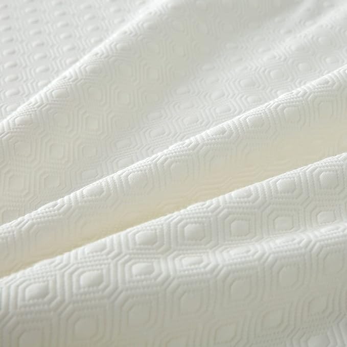 Cooling Bamboo Viscose Waterproof Short King Mattress Protector for 72x75 Short King Cal Bed Noiseless Fitted Mattress Cover