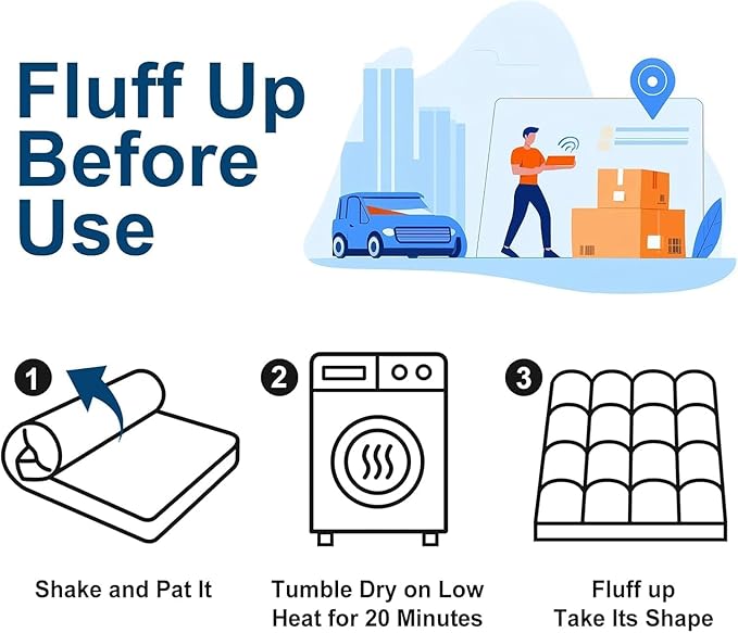 Full Size Mattress Pad & Protector, Up to 18" Deep Extra Padded Quilted Pillow Top Mattress Cover, Cotton Top, Plush Fitted Mattress Topper with Deep Pockets