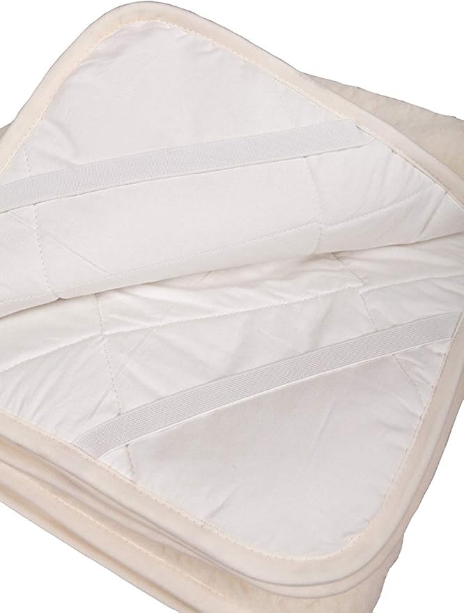Mattress Topper Sheet Protector Underblanket Extra Thick Mattress pad Cover Woolmark Under Blanket (Full XL 54" x 80" - 140 x 200 cm)