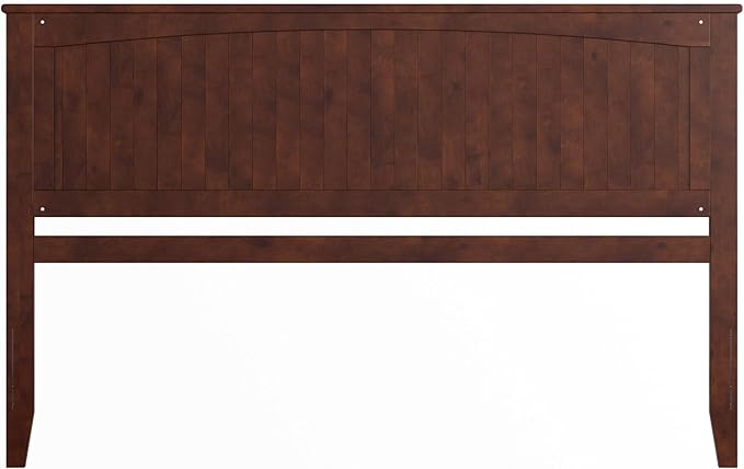 AFI, Nantucket King Solid Wood Panel Headboard, Walnut