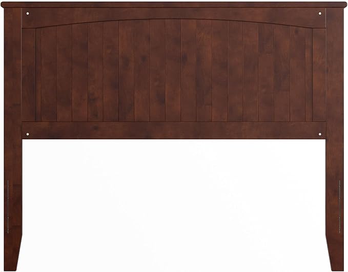 AFI, Nantucket Full Solid Wood Panel Headboard, Walnut