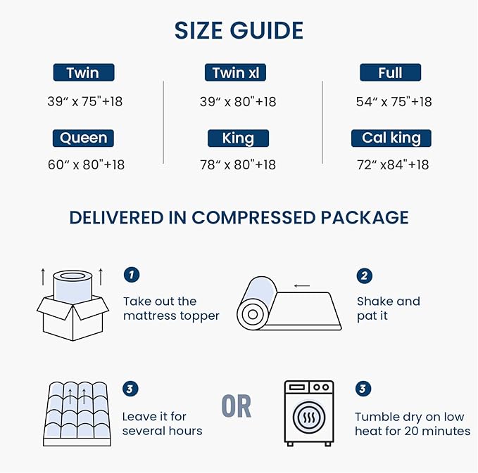 Mattress Topper King for Back Pain Thick Mattress Pad Cover Protector Sherpa Plush Pillow Top Down Alternative Fill Mattress Cover with 8-22 Inch Deep Pocket