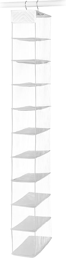 Whitmor 10 Section Hanging Shoe Shelf by Whitmor