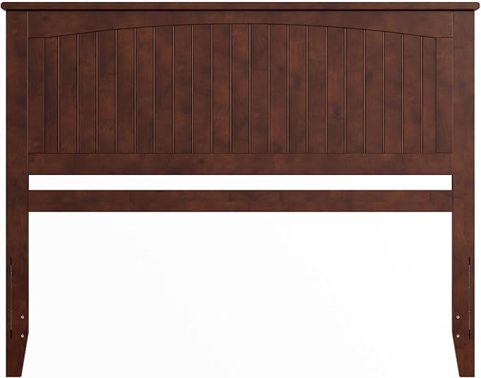 AFI, Nantucket Queen Solid Wood Panel Headboard, Walnut