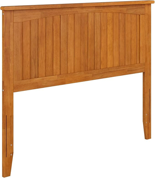 AFI, Nantucket Full Solid Wood Panel Headboard, Light Toffee