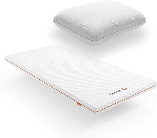 Dormeo The Essentials Mattress Topper, Full, 2-Inch with Octacell Technology, Plush Comfort, Breathable, Cooling Foam Mattress