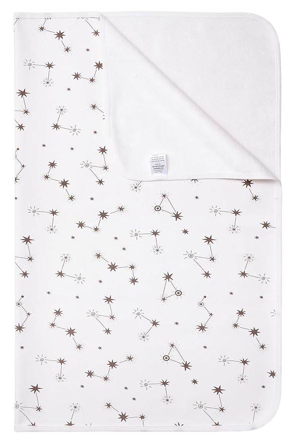 Baby Waterproof Bed Pad Washable Reusable 31"x40" Large Toddler Mattress Protector Incontinence Pads Sheet Cover Underpads for Kids Constellation