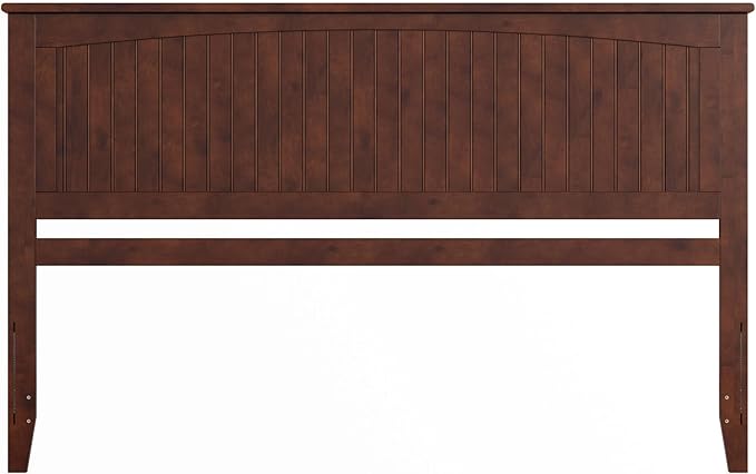 AFI, Nantucket King Solid Wood Panel Headboard, Walnut
