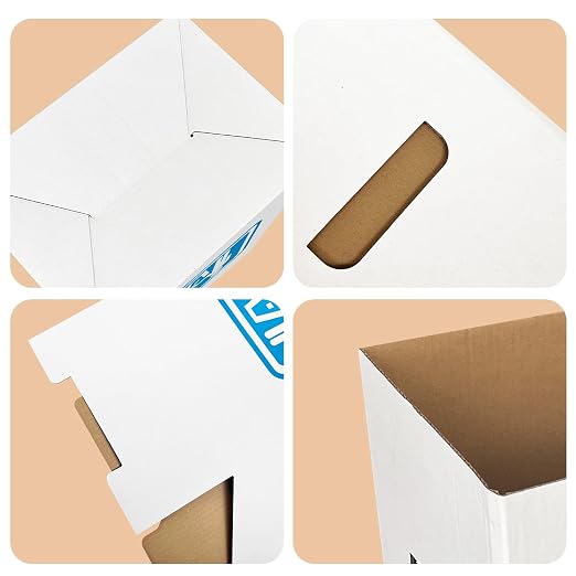 13 Gallon Cardboard Trash cans for Events (Pack of 10)， with 20 Liners Included，Be applicableOutdoor Events pop up Trash cans for Parties，Reusable Portable Garbage Can，in-Home Recycling Bins - Image 3