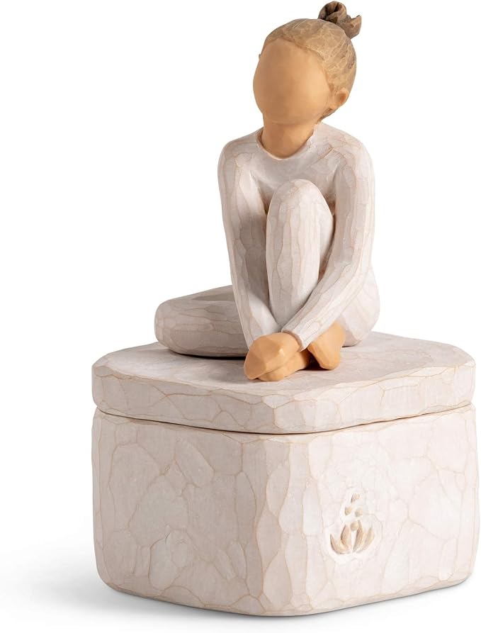 Willow Tree The Dancer Keepsake Box, Sculpted Hand-Painted Keepsake Box by WillowTree