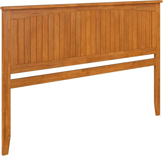 AFI, Nantucket King Solid Wood Panel Headboard, Light Toffee