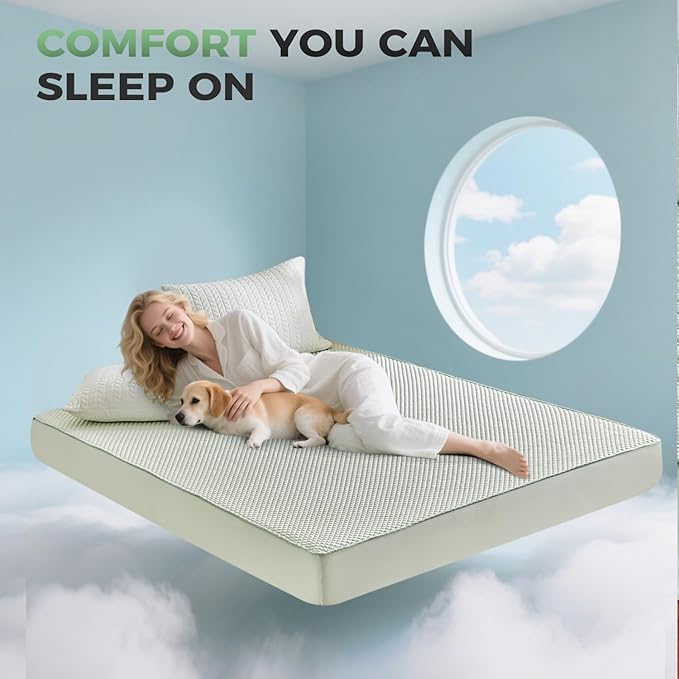 Tokokimo Premium Cooling 100% Waterproof Mattress Protector Queen Size, Breathable Washable 3D Air Fabric, Soft Noiseless Deep Pocket 8''-16'', Ideal for Hot Sleepers