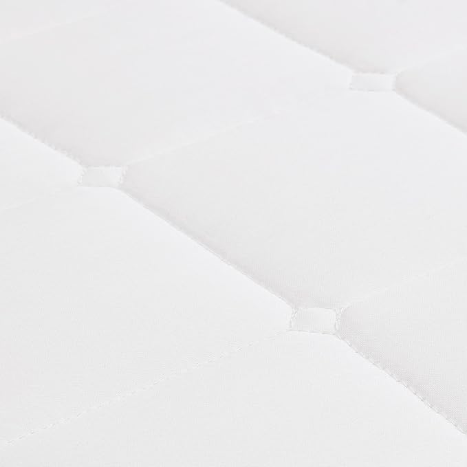 Boll & Branch Mattress Protector - Twin XL Size, White Cover - 1 Fitted Protector Included -Padded Fill, Soft, and Breathable - Hypoallergenic and Safe for Sensitive Skin