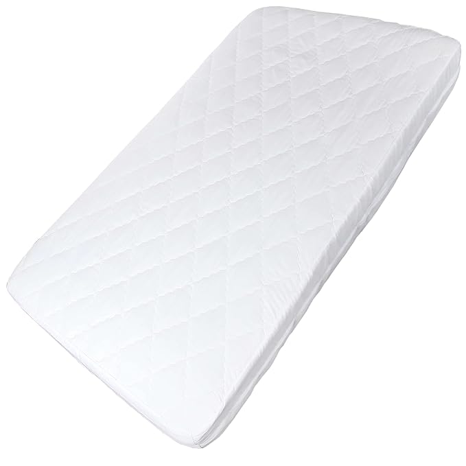 Zipper Crib Mattress Protector - Fully Encased & Waterproof Cover