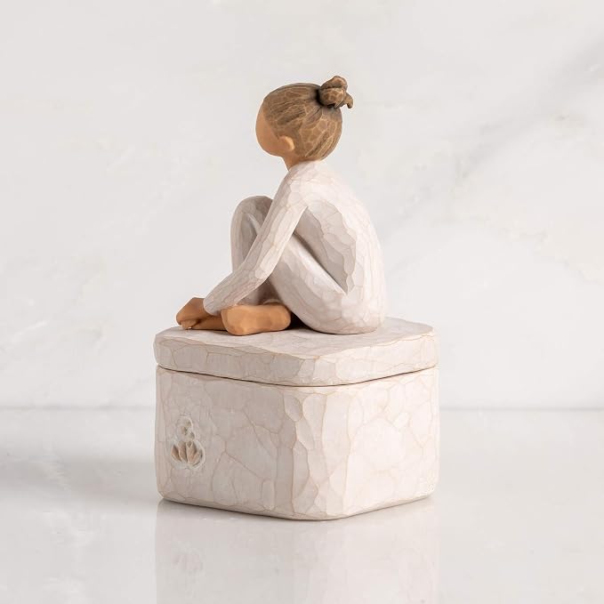 Willow Tree The Dancer Keepsake Box, Sculpted Hand-Painted Keepsake Box - Image 2