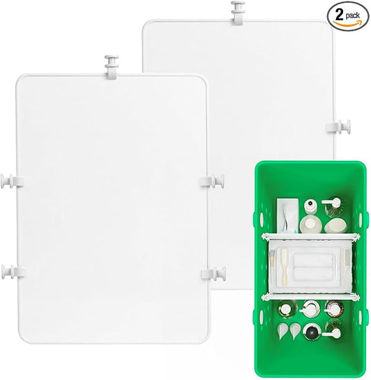 2PCS Divider Tray for Bogg Bag X Large - Divide Space and Organizer Bags - Beach Bag Accessories (White) by Unknown