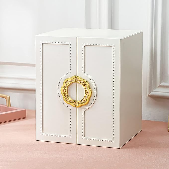 Cute Jewelry Box for Women teen Girls Jewelry Organizer Large Jewelry Organizers and Storage Faux Leather Jewelry Storage Jewlery Box Jewellery Box Joyeros Organizador De Mujer - Image 2