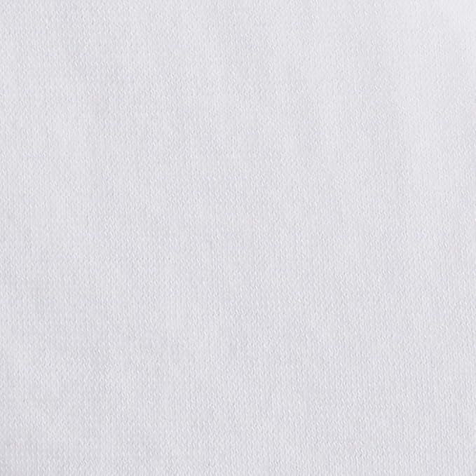 Amazon Basics Breathable, Stretchy 100% Cotton Jersey 3-Piece Bed Sheet Set, Includes Flat and Fitted Sheets, Pillowcase, Twin, White