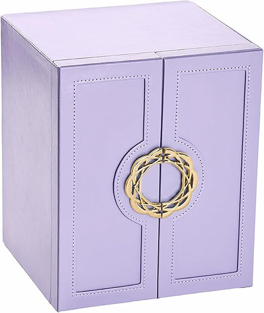 Cute Jewelry Box for Women teen Girls Jewelry Organizer Large Jewelry Organizers and Storage Faux Leather Jewelry Storage Jewlery Box Jewellery Box Joyeros Organizador De Mujer by AOSIFIEL