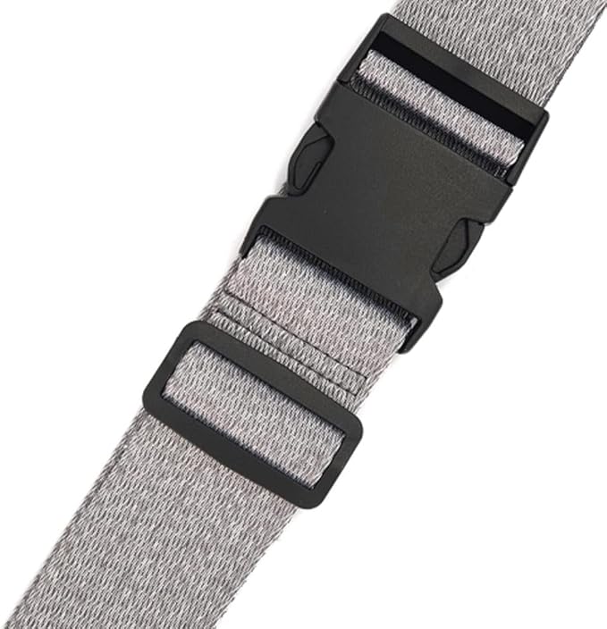 ONE K 2PCS Topper / Memory Foam Mattress Packing Straps for Moving or Storage (60" x 2", Melange Grey)