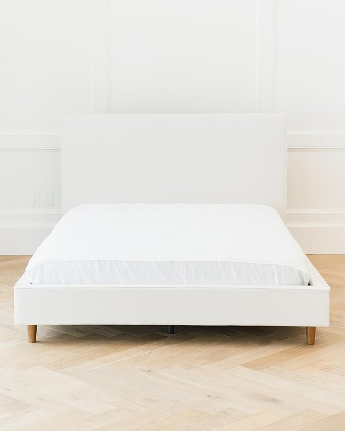 Cozy Earth Twin Size Mattress Pad - 100% Viscose from Bamboo Cooling Mattress Cover - Lightweight Temperature Regulating Bed Pad with 360-Degree Elastic Hem - Fits Mattresses up to 20”