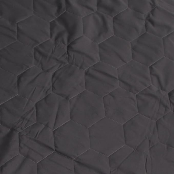 Waterproof Mattress Protector, 30x70 Inch, Dark Grey, Anti-Slip, Dark Colored to Hide Stains, Easy to Clean Mattress Cover for Incontinence Washable, for Adults and Kids