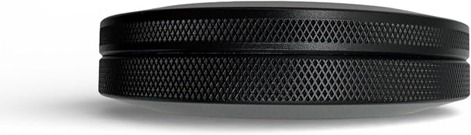 Solo | Slim Metal Container for Zyn, Premium Aluminum Can & Rugged Pouch Holder | Extra Capacity, Knurled Grip, & Slim Container | EDC (Black) - Image 4