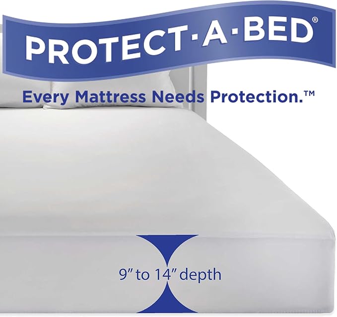 Protect-A-Bed Basic Waterproof Mattress Protector, Full Size