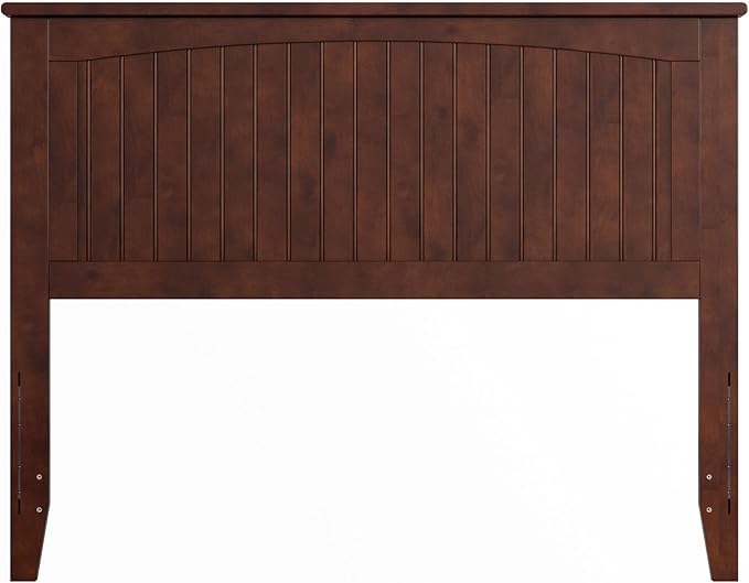 AFI, Nantucket Full Solid Wood Panel Headboard, Walnut