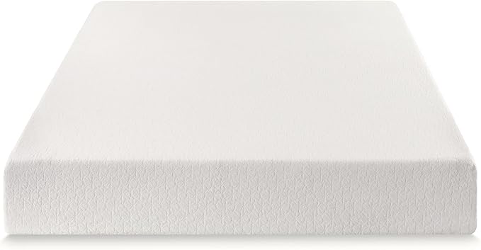 Best Price Mattress 10 Inch Full Mattress Bed-In-A-Box, Green Tea Memory Foam, White