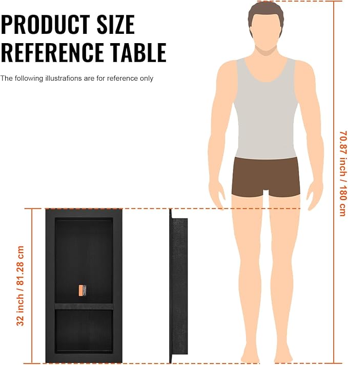 VEVOR Shower Niche Ready for Tile 16" x 32", Double Shelf Organizer, Square Corners Wall-inserted Niche Recessed, Sealed Protection Modern Soap Storage Niche for Shower Bathroom, Black - Image 3