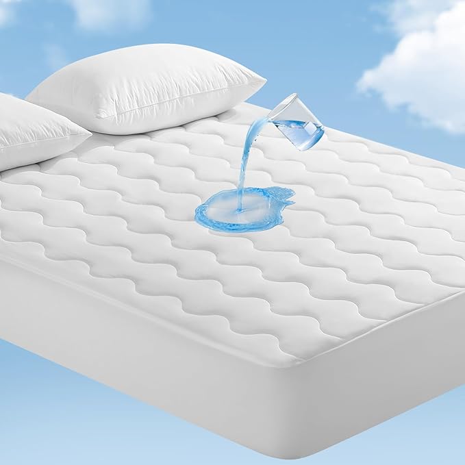 Elegear King Cooling Mattress Pad for Hot Sleepers, Waterproof Cold Mattress Topper with TriSupport 3D Tech Balanced Support & Enhanced Breathability, Soft Fluffy Bed Protector Deep Pocket Up to 16"