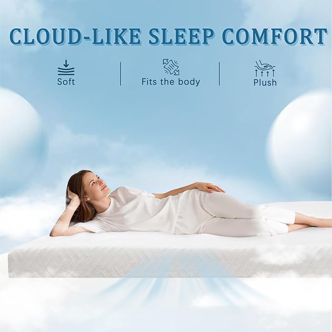 100% Waterproof Mattress Topper California King Size Bed, 3 Inch Memory Foam Mattress Topper with Removable & Washable Cover, Soft Mattress Topper for Back Pain Relief High Density Foam