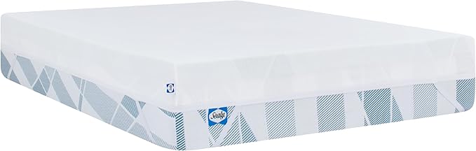 Sealy Dreamlife 3” Gel Memory Foam Twin XL Mattress Topper with Cooling Cover, SealyComfort Gel Foam, SealyCool Stretch Knit Cover with Corner Straps