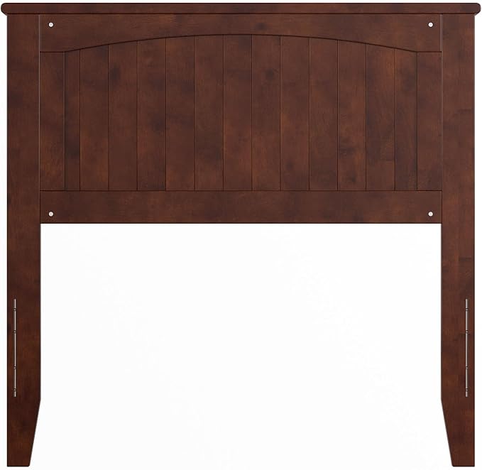 AFI, Nantucket Twin Solid Wood Panel Headboard, Walnut