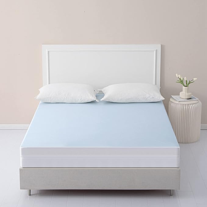 JET'S HOME King Zippered Mattress Encasement - 6 Sided Waterproof Mattress Protector with Zipper - Machine Washable Mattress Cover Fits 10-15 Inches