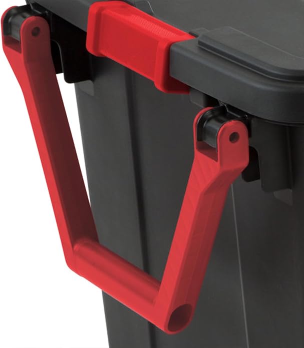 Sterilite Tote IND Wheeled Black 40GA 14699002 - Image 9