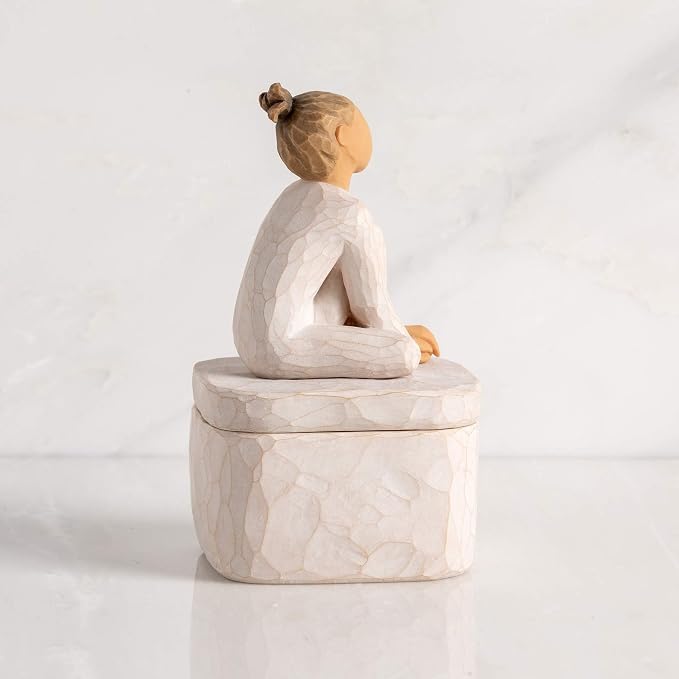 Willow Tree The Dancer Keepsake Box, Sculpted Hand-Painted Keepsake Box - Image 3