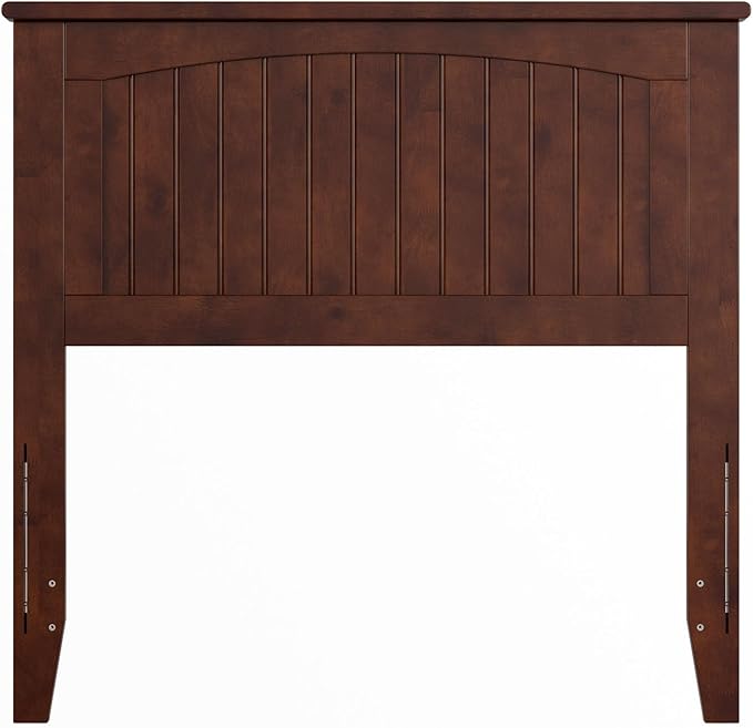 AFI, Nantucket Twin Solid Wood Panel Headboard, Walnut