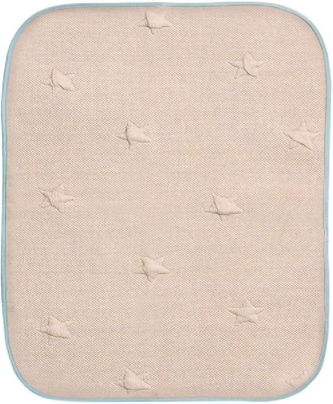Reidio 1pcs Waterproof Toddler Mattress Pads Cotton Baby Bed Pad Washable Reusable Incontinence Pads Bed Underpads Mattress Protector for Adults Elderly Kids Pets (Khaki, 11.8 * 17.7in(30 * 45cm))