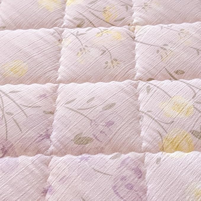 Mattress Protector, Soft Breathable Noiseless Mattress Cover with Stretchable Pockets for 6-11 inches Mattress, Machine Washable (03,Twin XL 47"x80")