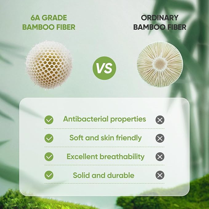TWK Luxury Sheet Set, Genuine 100% Organic Viscose Derived from Bamboo, Cooling & Breathable, Silky Soft, Bedding Sheets & Pillowcases (Sea Glass, California King)