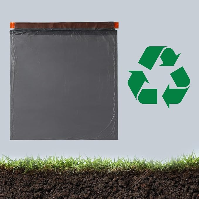 MOPALL Small Trash Bags with Drawstring, 2.6-4 Gallon Bathroom Garbage Bags, 15 Liter Black Waste Basket Liners for Bedroom, Office, Pet & Diaper Pail, Strong & Leak Proof (75 Count, 17.7" x 19.7") - Image 7