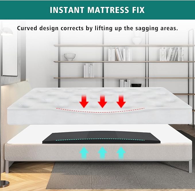 TANYOO Sagging Mattress Support Fix Sinking Beds High Density Foam Insert Pad for Sagging Bed Repair and Extends Life 60 x 25 x 2 Inches
