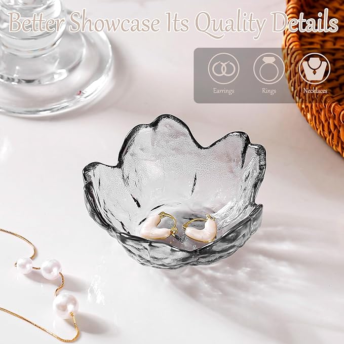 Gifts For Women Trinket Dish Unique Birthday New Home Gifts For Women Her Jewellery Tray Cute Room Decor Aesthetic Bedroom Accessories Ring Dish Holders Small Friendship Christmas House Warming Gifts - Image 2